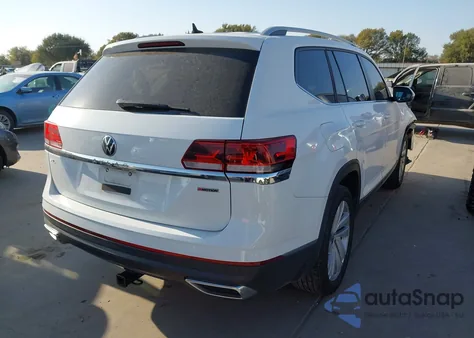 2021 Volkswagen Atlas 2.0T Sel from USA, damaged, VIN 1V2BP2CA7MC515343